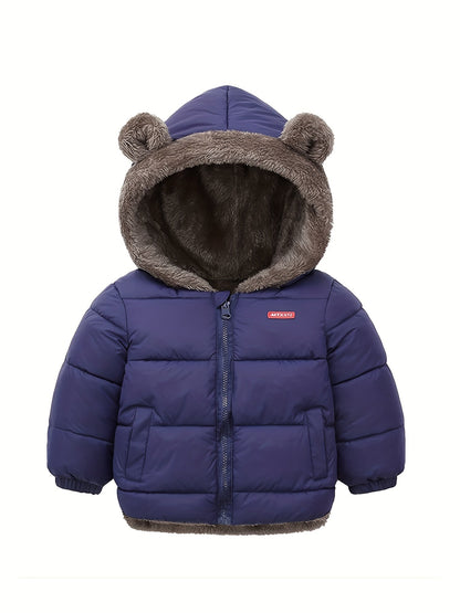 Boys' Winter Jacket with Fur Lining - Mackie