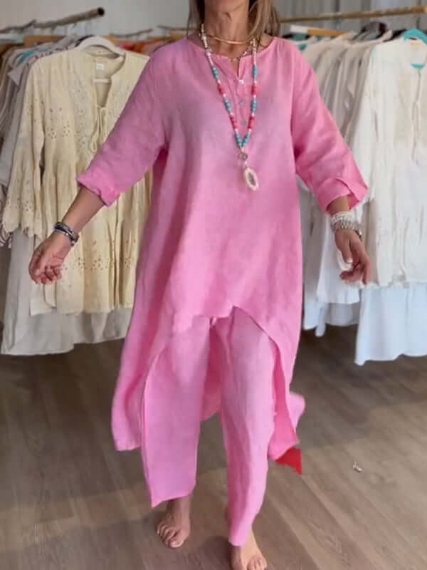 Linen Suit for Women - Wanda