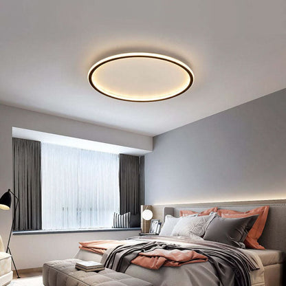 Quinn Modern Round LED Ceiling Light Metal/Acrylic