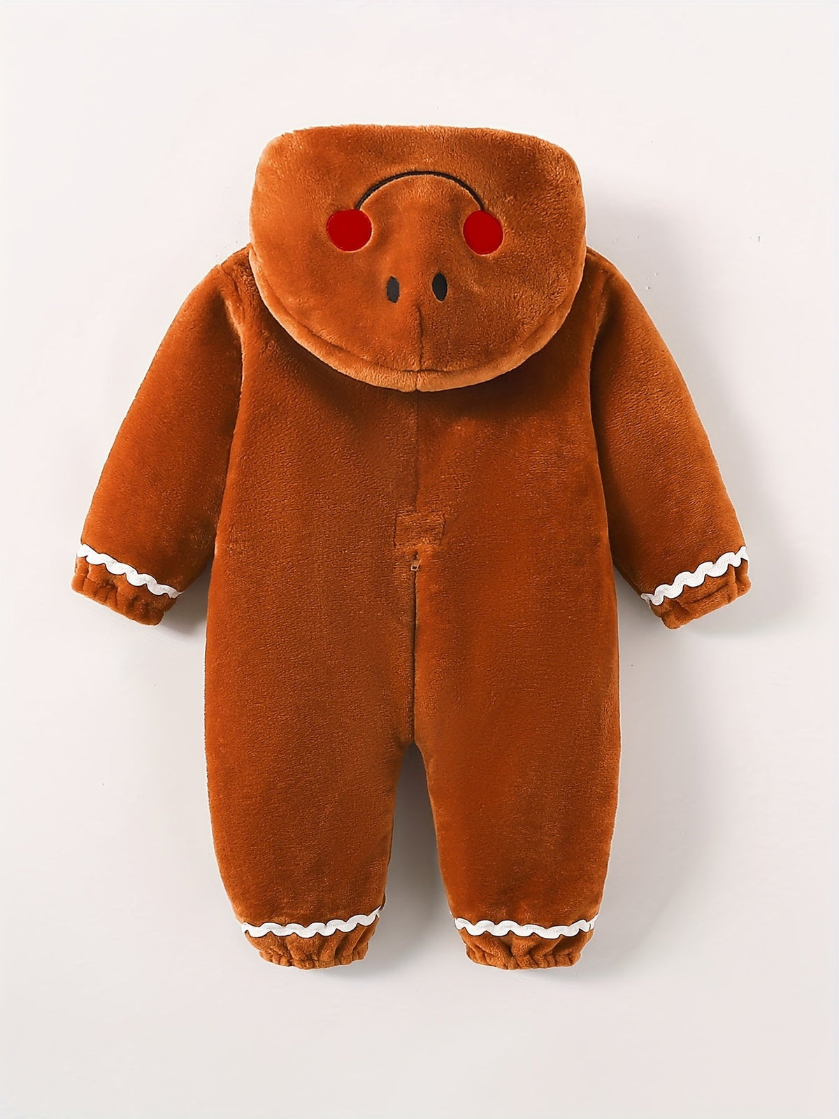 Gingerbread Man Baby Grow for Children - For Festive Coziness
