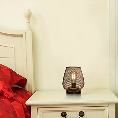 Sada stolních lamp RusticMesh – Industriální styl a atmosférické osvětlení