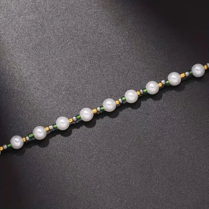 Necklaces with Imitation Pearls