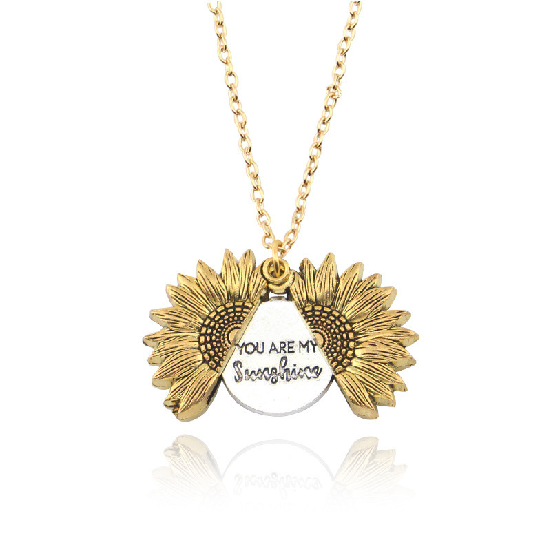 Sunflower Necklace - Elegant and Stylish