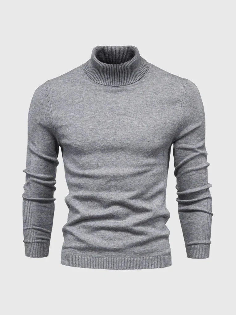 Men's Roll Neck Jumper – Warm and Stylish for Cold Days