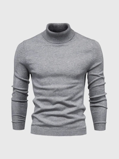 Men's Roll Neck Jumper – Warm and Stylish for Cold Days