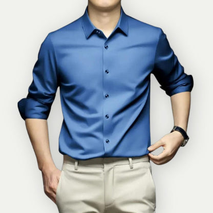 Wrinkle-Free and Iron-Free Men's Shirt - Practical and Comfortable