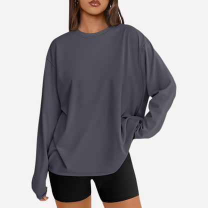 Women's Oversized Long Sleeve Shirt
