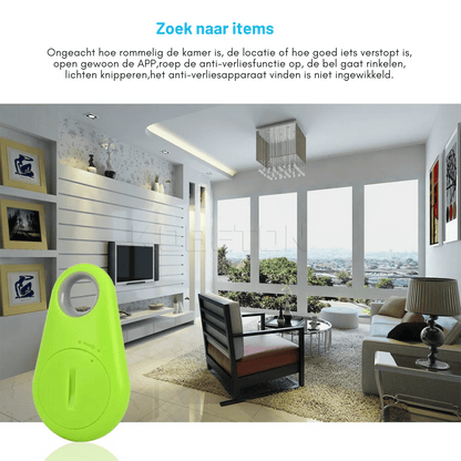 Smart Tag Bluetooth Tracker - Key and Bag Finder + Alarm