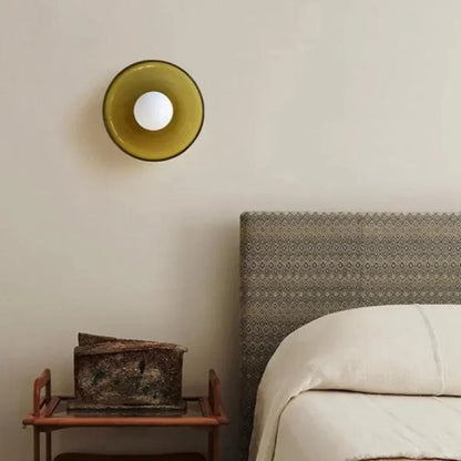 Olive Disc Wall Lamp – Modern and Elegant Design