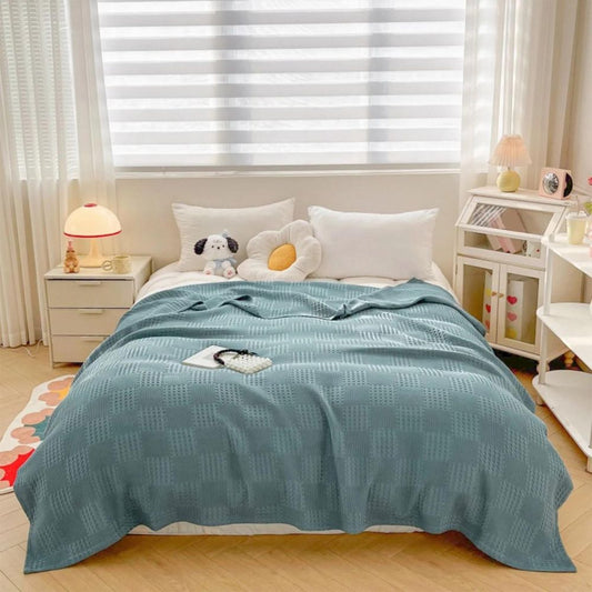 Coldcare - Manta suave de waffle
