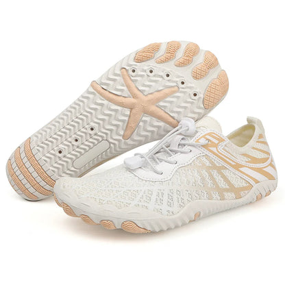 Uniseks waterschoenen met antislipzool en sneldrogend mesh