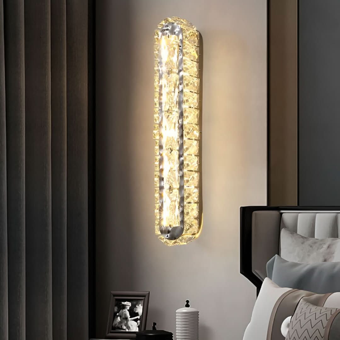Lumina - dvojitý LED pás s krystaly