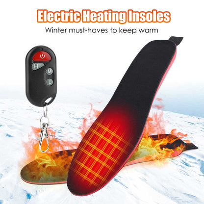 Universal Rechargeable Heated Insoles in 30 Seconds