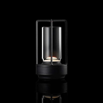Lampada da tavolo wireless in cristallo con controllo touch