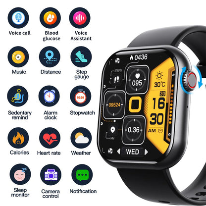 Ceas inteligent Smart Health Pro – Monitor complet pentru sănătate și fitness