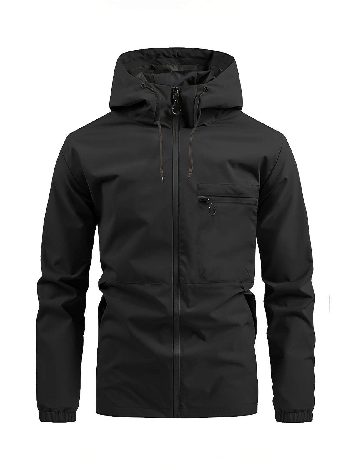 Men's Outdoor Jacket for Spring and Autumn – Windproof Hooded Jacket for Outdoor Activities