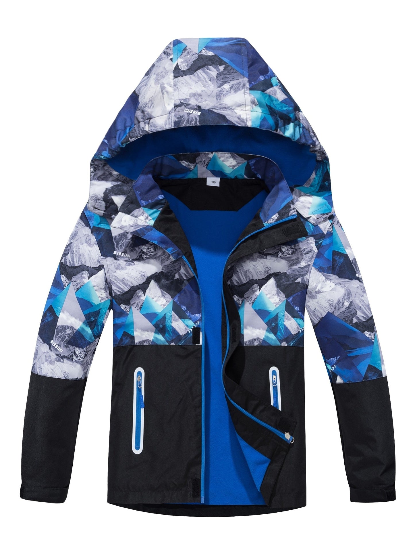 Waterproof Children's Jacket with Detachable Hood - Sammy