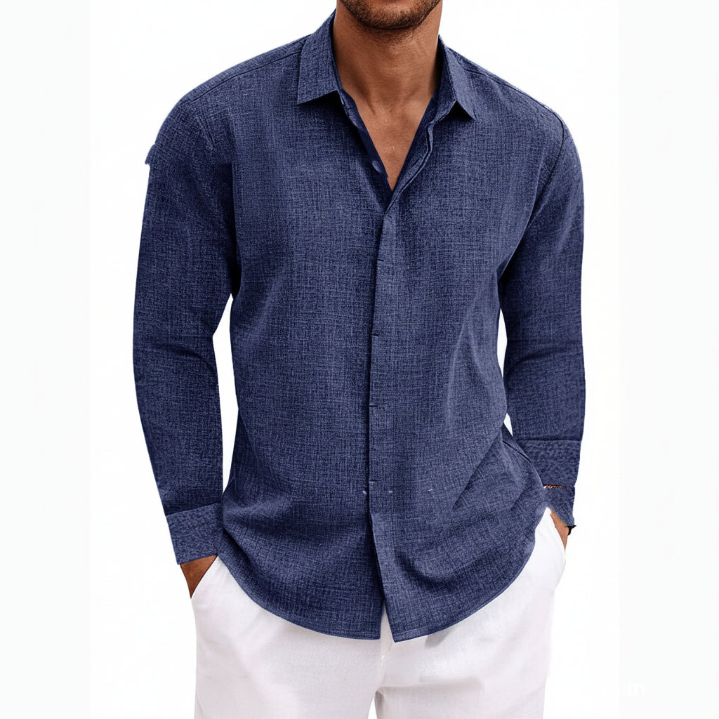 Men's Long Sleeve T-Shirt Plain