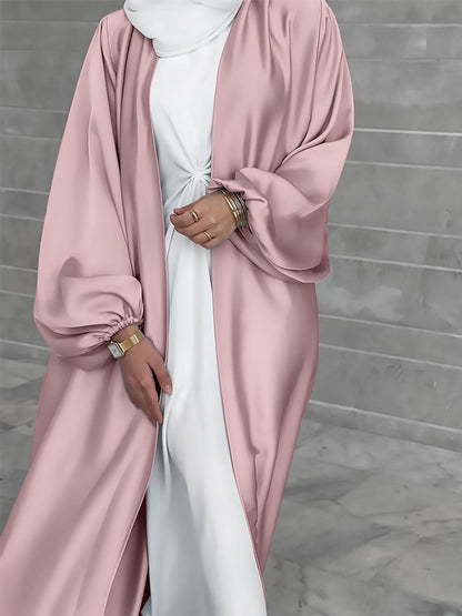 Elegantes Abaya-Kleid mit Gürtel – Eva
