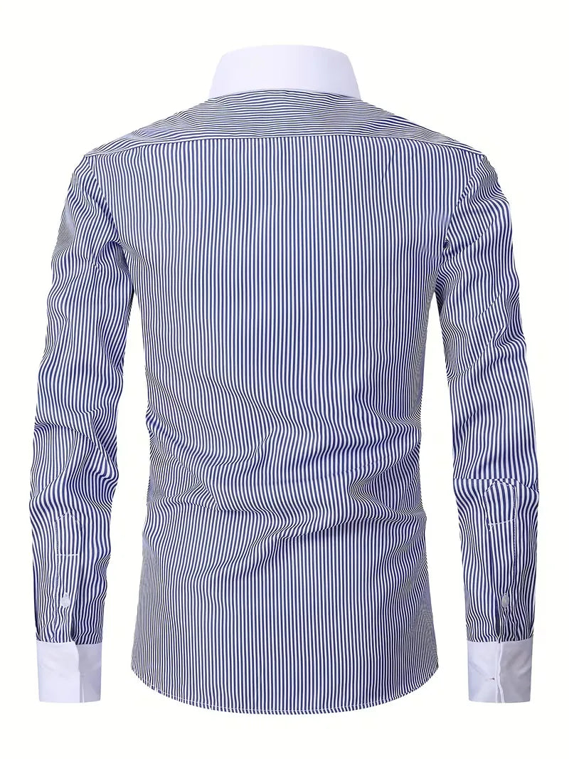 Chemise intelligente avec col mao
