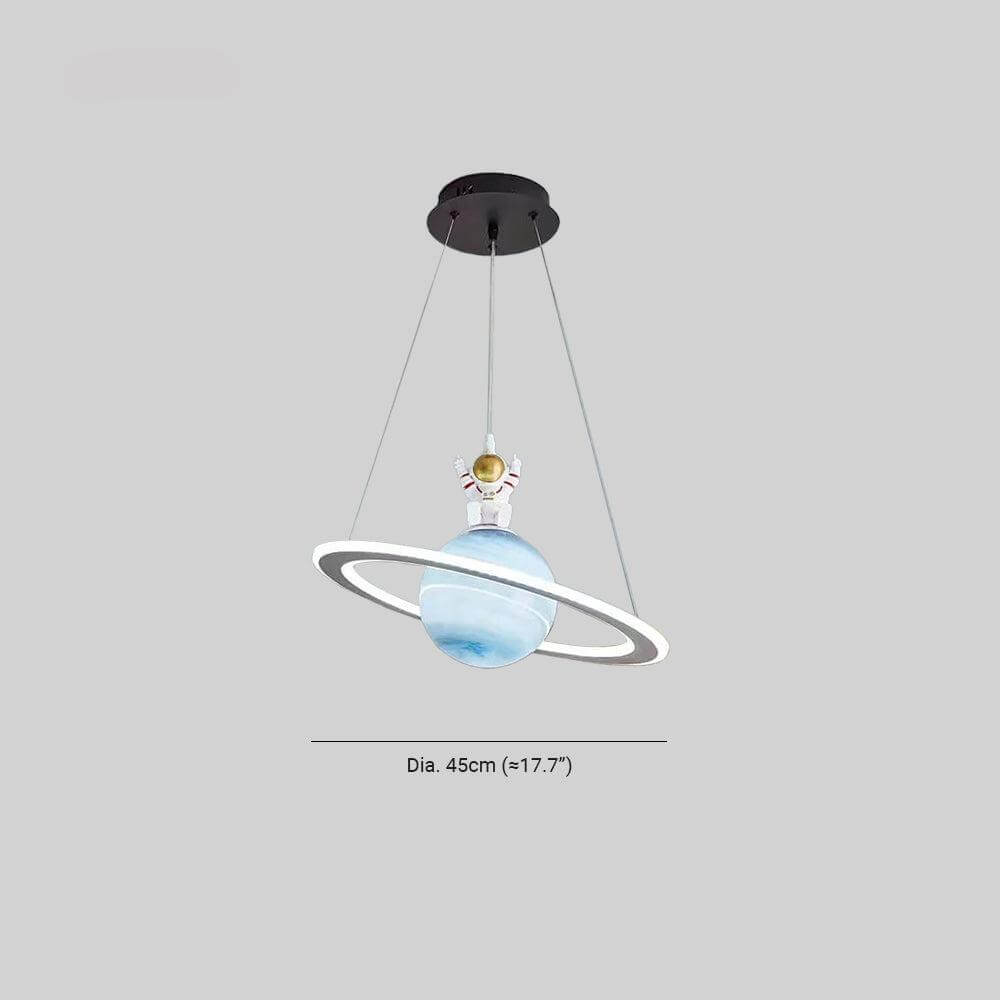 Lámpara colgante LED para habitación infantil con diseño de planetas – Ambiente mágico