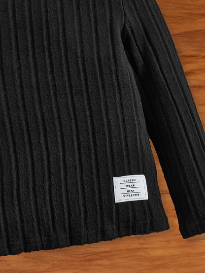 Boys' Casual Roll Neck Jumper for Kids - Bonni