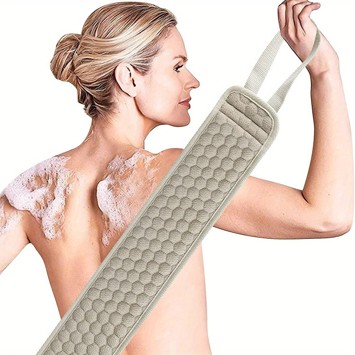 Brosse dorsale confortable pour un nettoyage en profondeur – pratique et revigorante