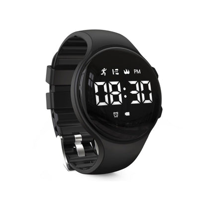 LED-Digitaluhr mit Schrittzähler und Vibrationsalarm – Fitnesstracker für Kinder