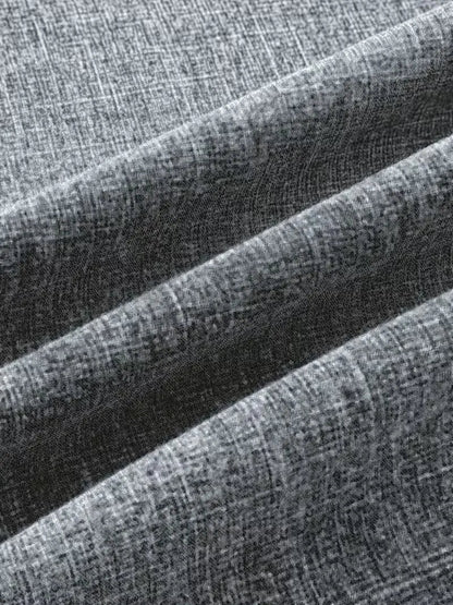 Chemise à manches courtes coupe régulière avec col en V
