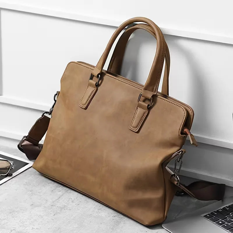 Sac à bandoulière en cuir synthétique