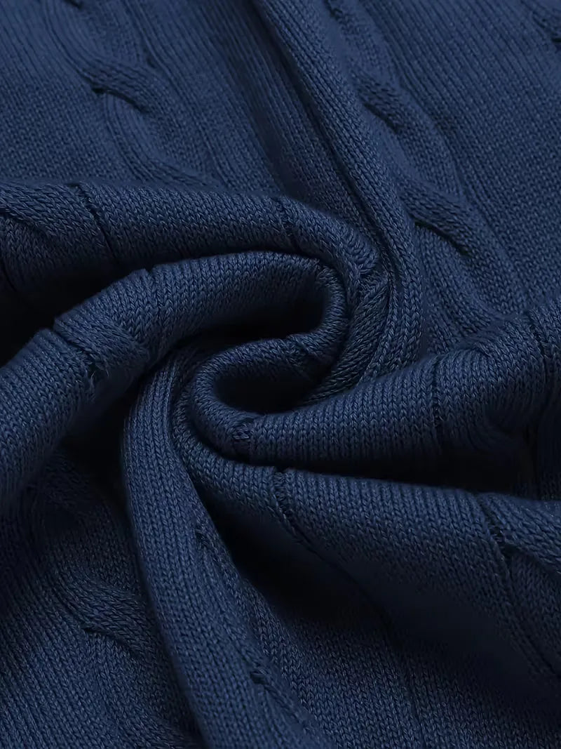 Gilet sans manches en tricot avec col en V