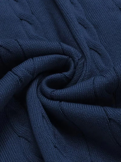 Gilet sans manches en tricot avec col en V