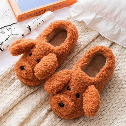 Snuggly Warm Animal Slippers with Soft Lining