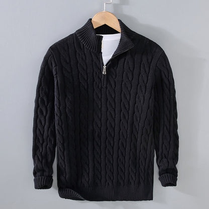 Maglione da uomo in maglia - Caldo e senza tempo