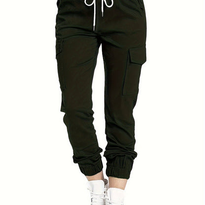 Cargobroek voor dames met zakken en comfortabele pasvorm voor dagelijks casual gebruik