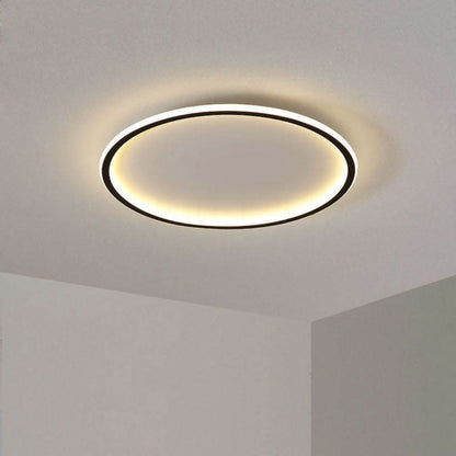 Quinn Modern Round LED Ceiling Light Metal/Acrylic