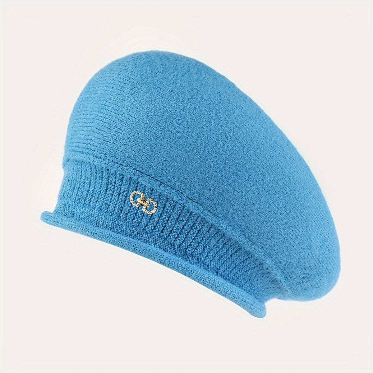 Elegantní pletený baret pro ženy - Elegance a teplo v zimě