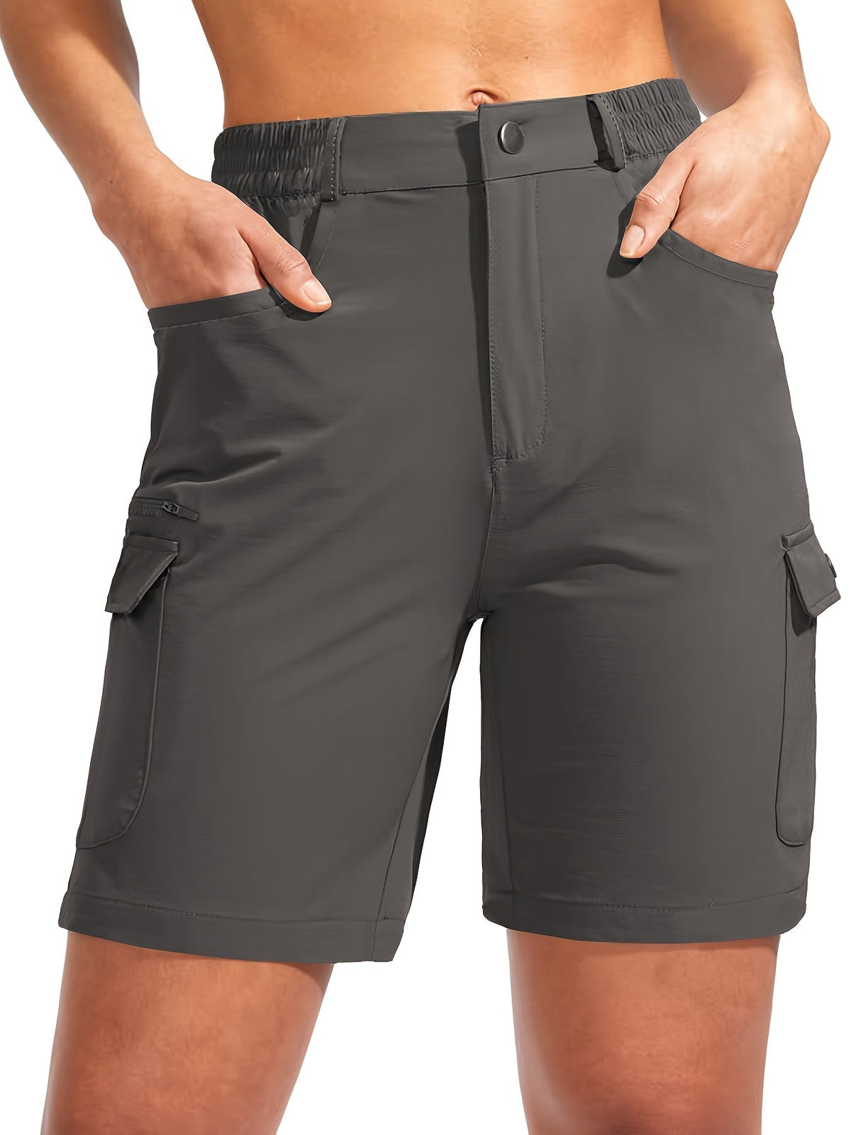 Quick-Drying Cargo Shorts for Women – Comfortable and Functional for Walking and Adventures