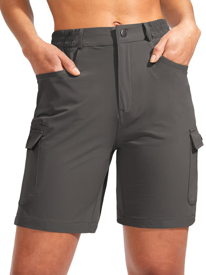Quick-Drying Cargo Shorts for Women – Comfortable and Functional for Walking and Adventures