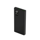 急速充電とデジタルバッテリー残量表示に対応した、大容量モバイルバッテリー