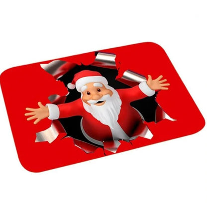Festlig dørmatte - trå rett inn i julestemningen!