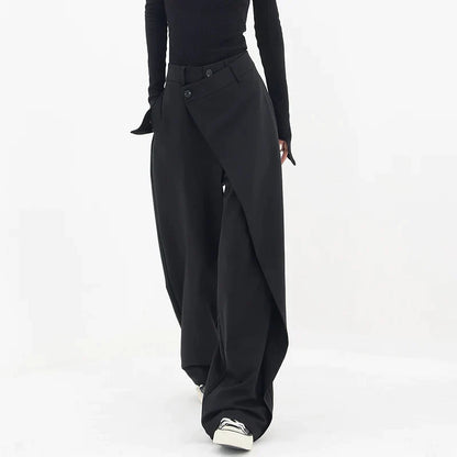 Lorry - Asymmetrical Baggy Women's Trousers