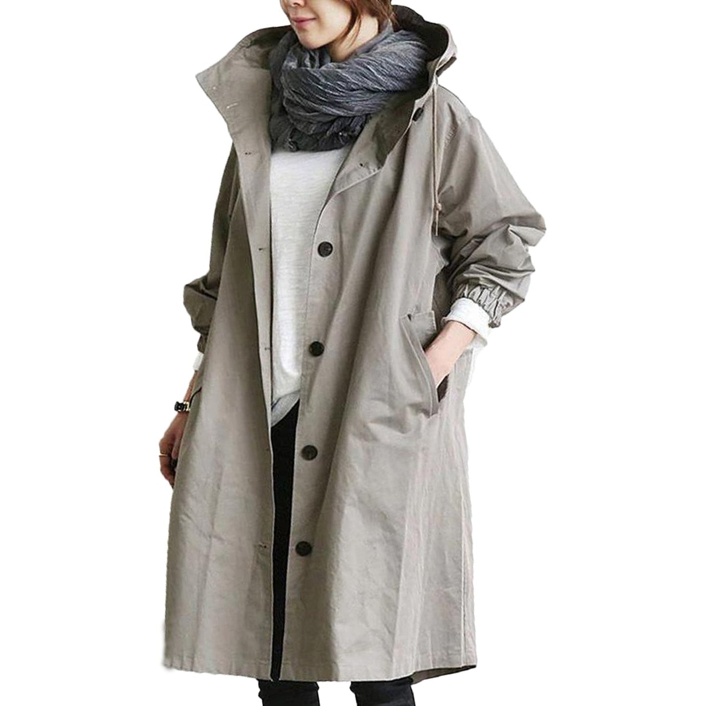Miya – Long Raincoat for Women