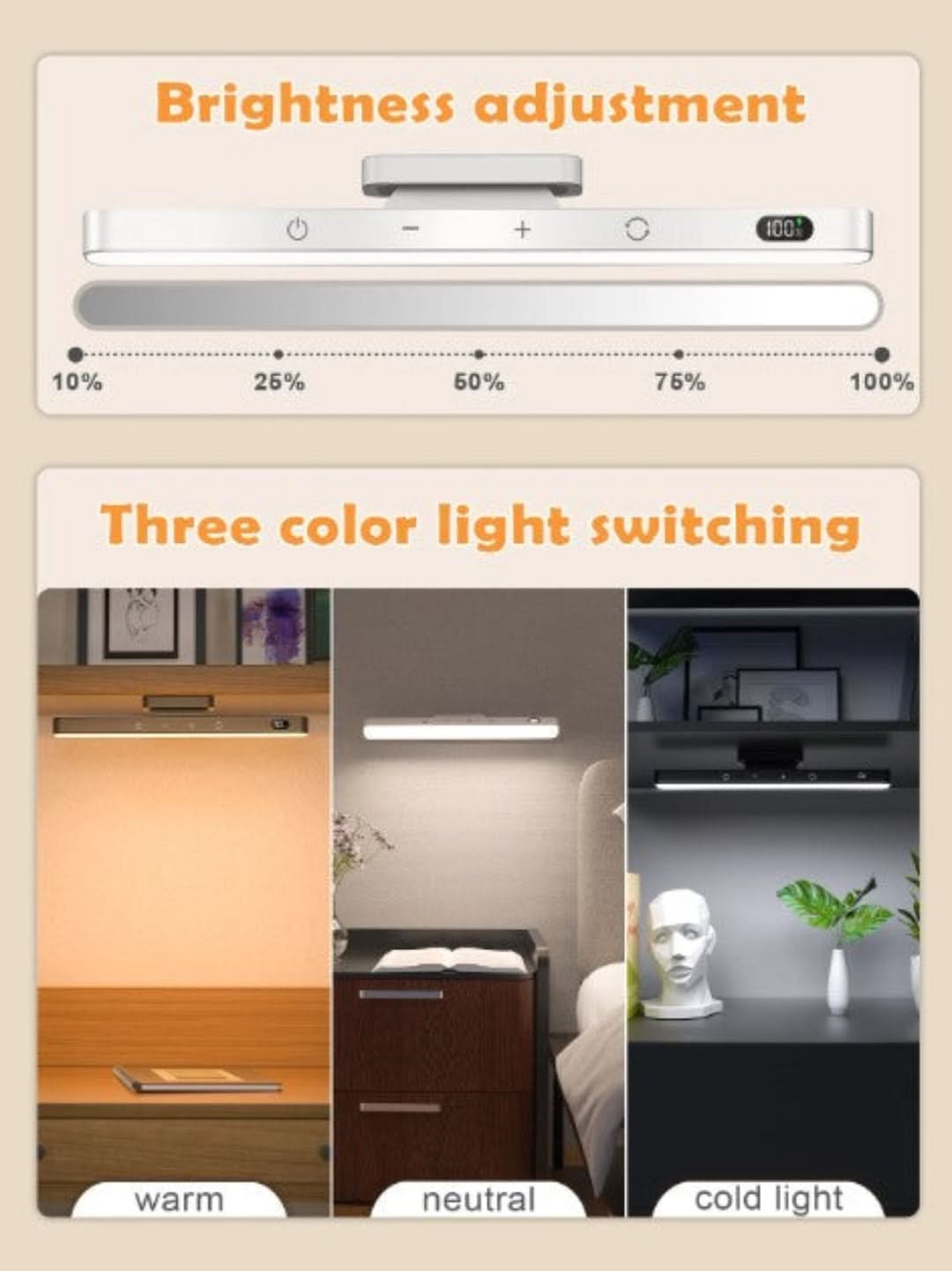 Move Glow - Magnetic Lamp + Delayed Switch-off