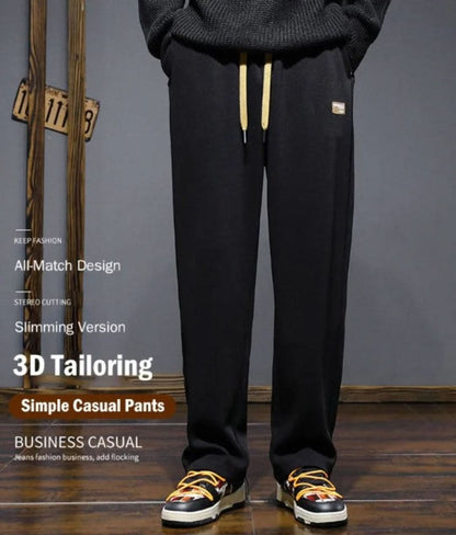 Lässige Hose mit geradem Bein