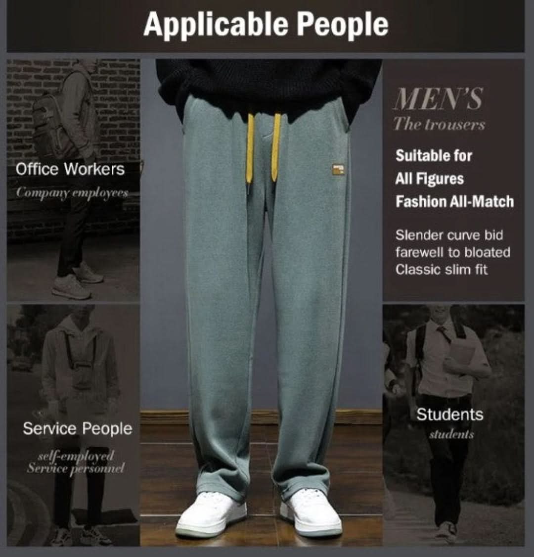 Casual Trousers with Straight Legs