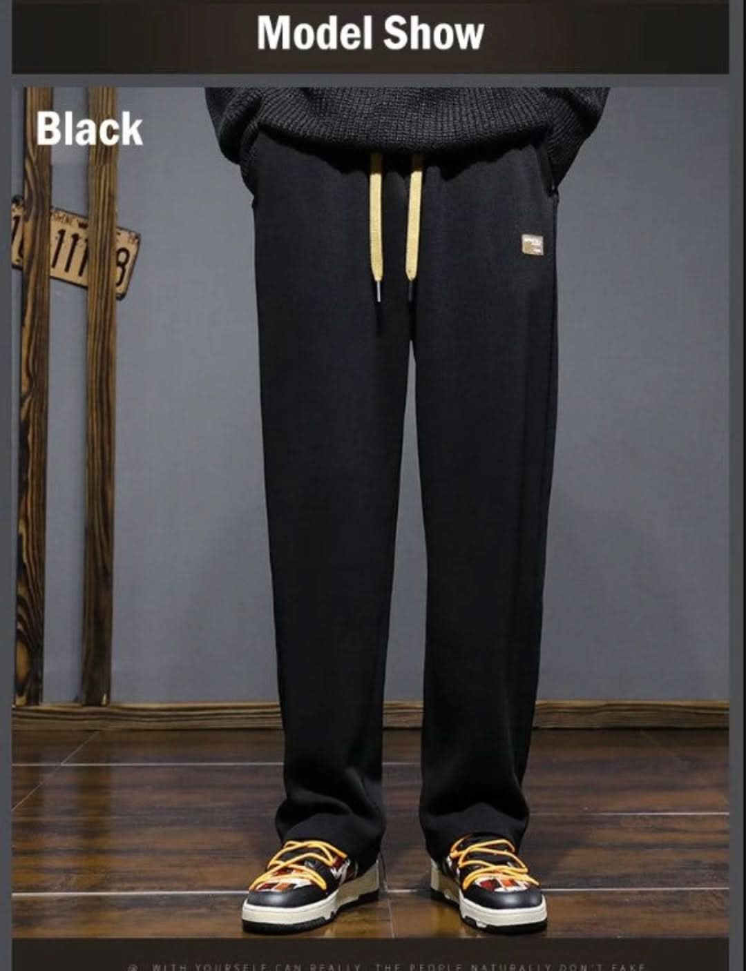 Casual Trousers with Straight Legs
