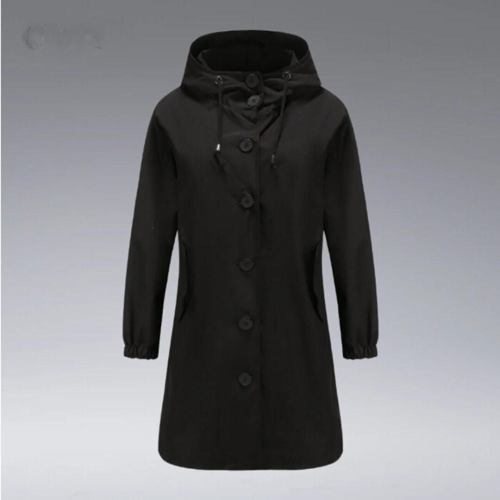 Koami - Waterproof Rain Jacket with Hood for Women