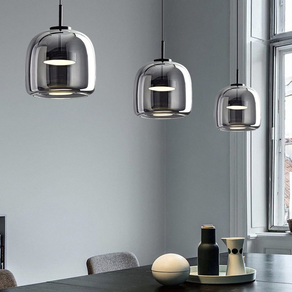 Retro LED Pendant Lights - Warm Design for Ambient Lighting