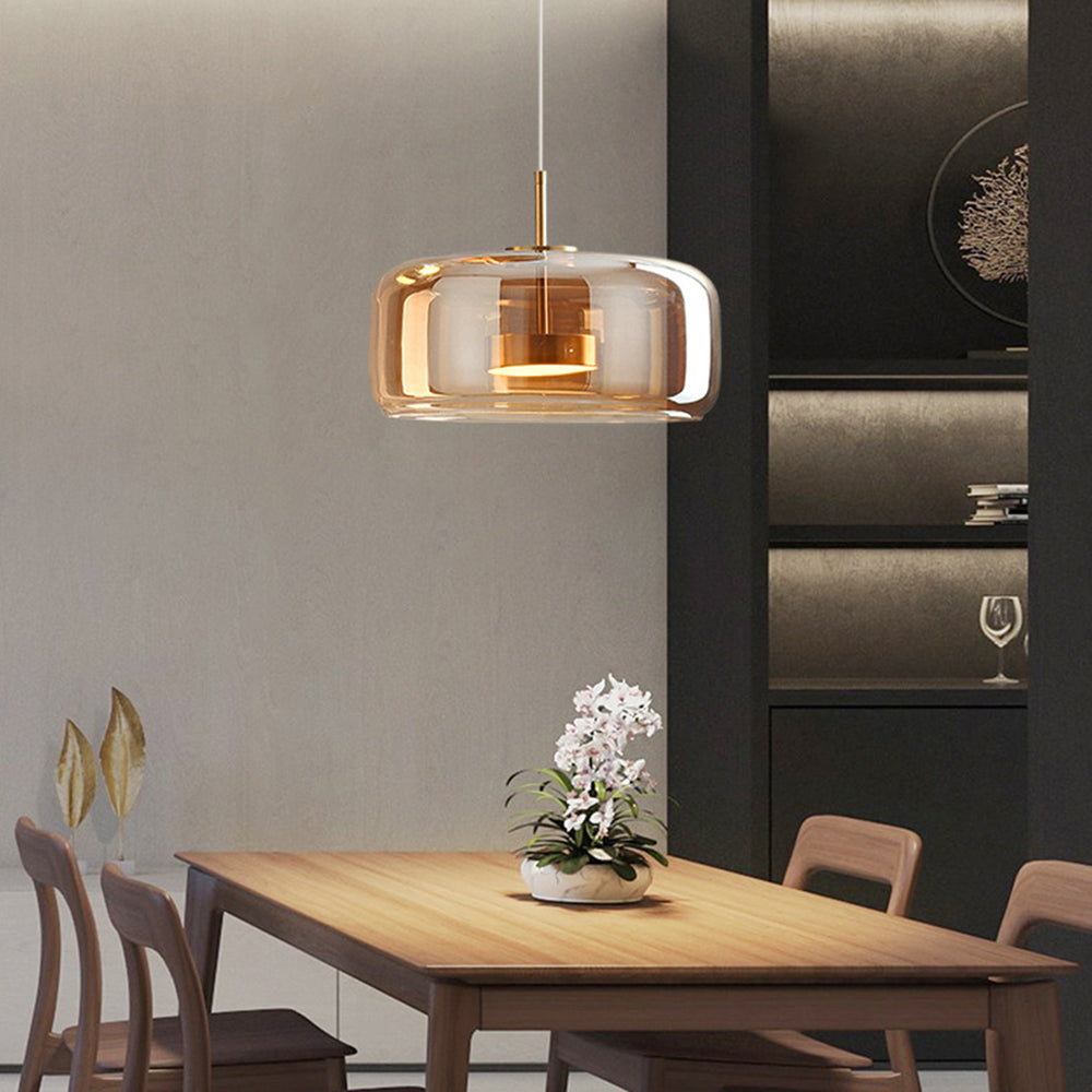 Retro LED Pendant Lights - Warm Design for Ambient Lighting
